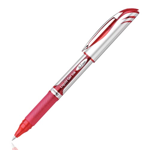 Bút gel 0.7mm Pentel Energel BL57 đỏ