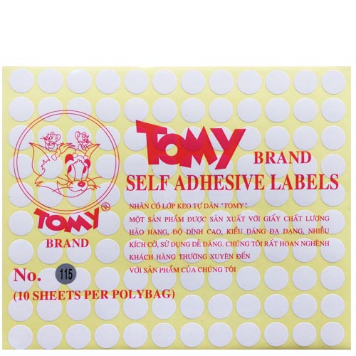 Decal Tomy 115 - Ø14mm